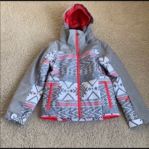 Girls roxy ski/snowboard coat